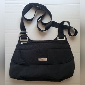 Baggallini cross-body bag purse - black